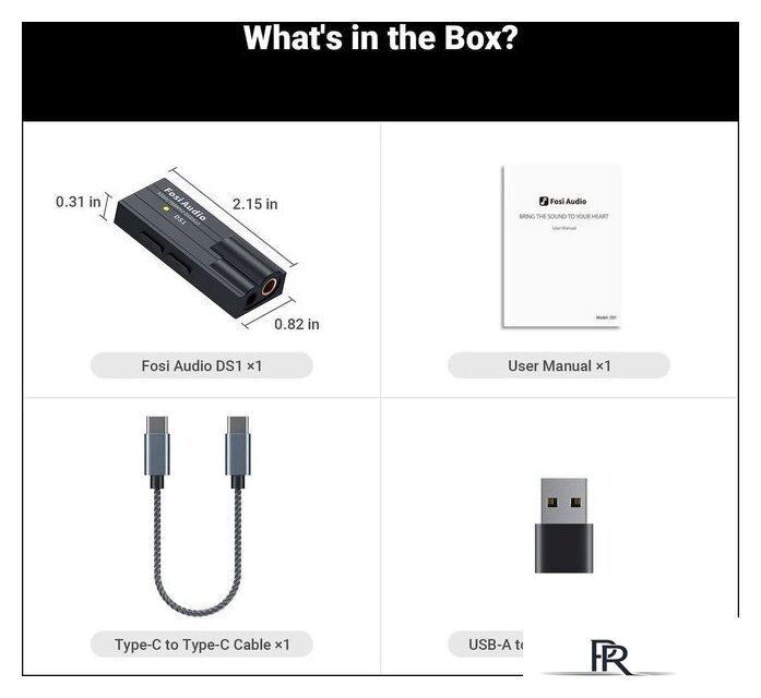 Портативный усилитель Fosi Audio DS1 - Изображение №4 — Интернет-магазин ПроЗаказ