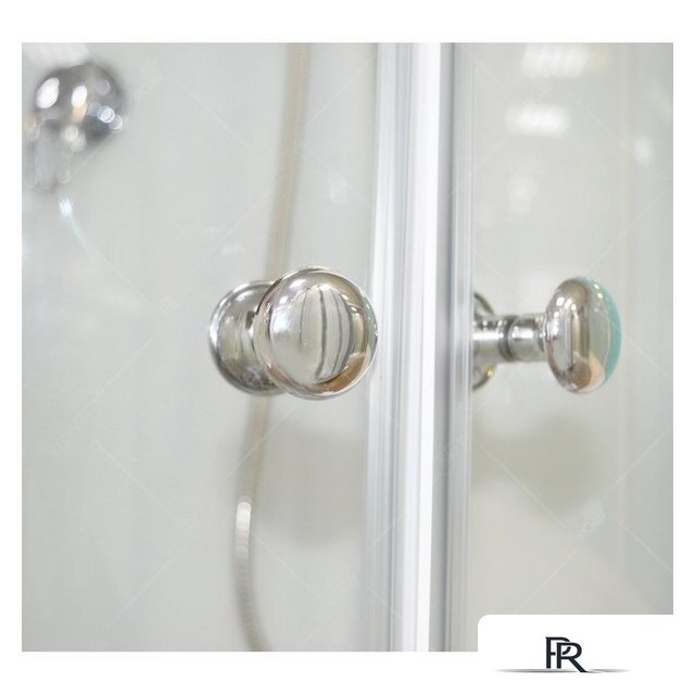 Душевая кабина RGW AN-208 381320800-12 100x100 (хром-матовый/прозрачное стекло) - Изображение №5 — Интернет-магазин ПроЗаказ