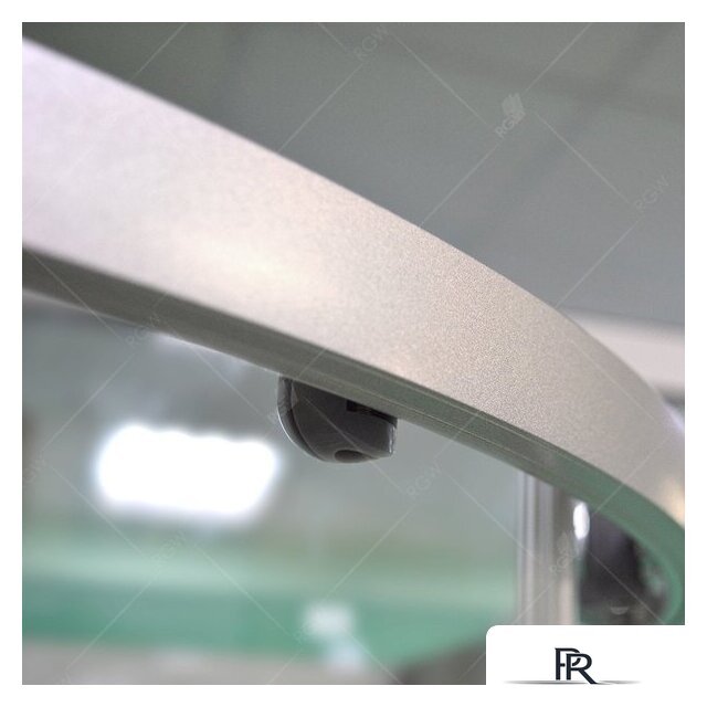 Душевая кабина RGW AN-208 381320800-12 100x100 (хром-матовый/прозрачное стекло) - Изображение №6 — Интернет-магазин ПроЗаказ