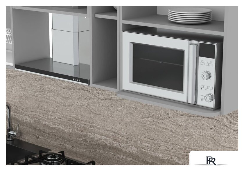 Готовая кухня Интерлиния Мила Лайт 2.0 ВТ (белый платинум/белый платинум/дуб бунратти) - Изображение №4 — Интернет-магазин ПроЗаказ