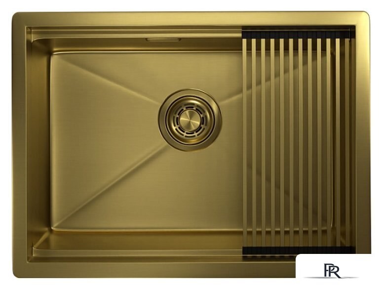 Кухонная мойка Granula GR-6045U (золото сатин) - Изображение №1 — Интернет-магазин ПроЗаказ