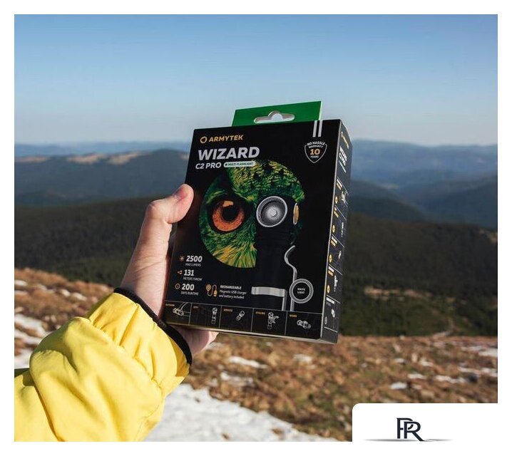 Фонарь Armytek Wizard C2 Pro Magnet USB XHP50.2 (белый) - Изображение №10 — Интернет-магазин ПроЗаказ