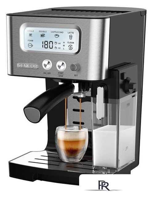 Рожковая кофеварка Sencor SES 4090 SS - Изображение №14 — Интернет-магазин ПроЗаказ