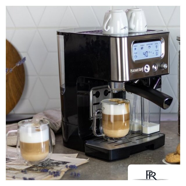 Рожковая кофеварка Sencor SES 4090 SS - Изображение №3 — Интернет-магазин ПроЗаказ