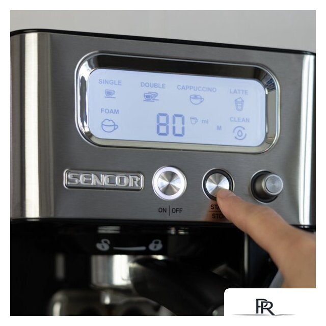 Рожковая кофеварка Sencor SES 4090 SS - Изображение №9 — Интернет-магазин ПроЗаказ