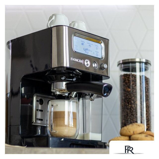 Рожковая кофеварка Sencor SES 4090 SS - Изображение №5 — Интернет-магазин ПроЗаказ