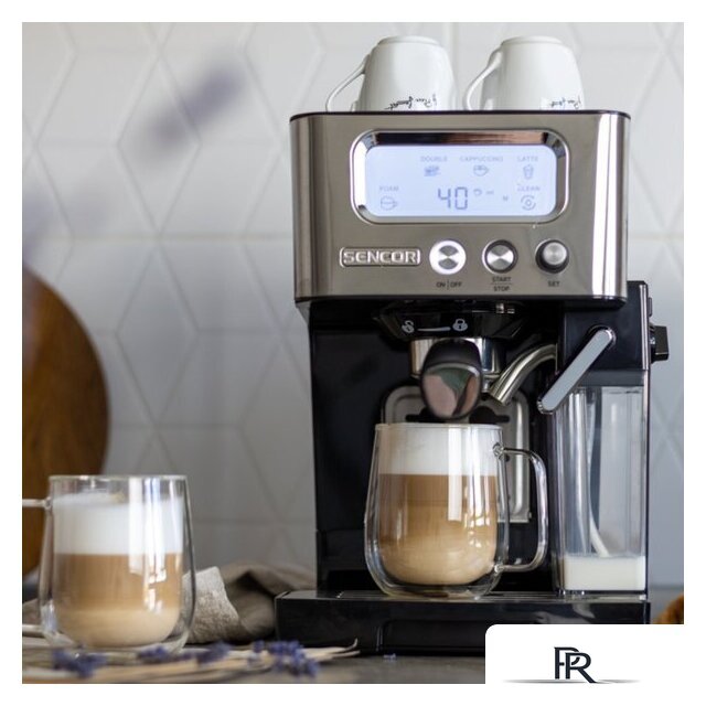 Рожковая кофеварка Sencor SES 4090 SS - Изображение №2 — Интернет-магазин ПроЗаказ