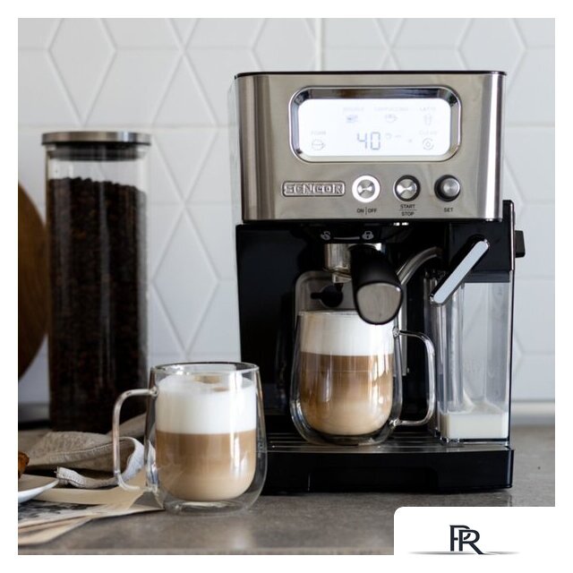 Рожковая кофеварка Sencor SES 4090 SS - Изображение №4 — Интернет-магазин ПроЗаказ