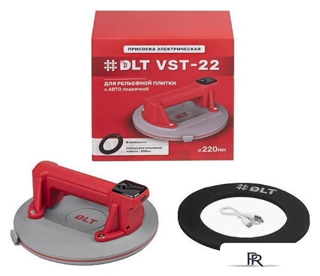 Стеклодомкрат (присоска для стекла и плитки) DLT VST-22 - Изображение №7 — Интернет-магазин ПроЗаказ