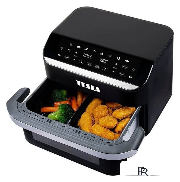 Аэрогриль (аэрофритюрница) Tesla Electronics AirCook FlexiZone Q570 XXL - Изображение №7 — Интернет-магазин ПроЗаказ