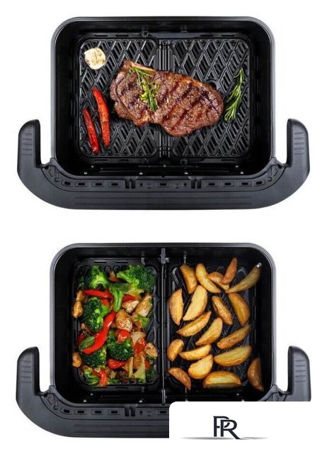 Аэрогриль (аэрофритюрница) Tesla Electronics AirCook FlexiZone Q570 XXL - Изображение №9 — Интернет-магазин ПроЗаказ
