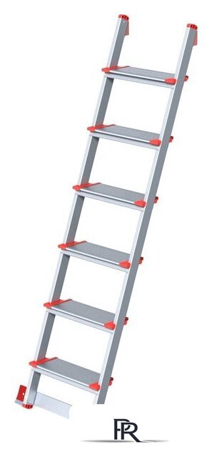Лестница Новая высота NV 517 алюминиевая 6 ступеней - Изображение №1 — Интернет-магазин ПроЗаказ