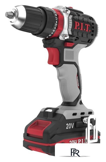 Ударная дрель-шуруповерт P.I.T. PSB20H-10C/1 (с 1-им АКБ, кейс, оснастка) - Изображение №1 — Интернет-магазин ПроЗаказ