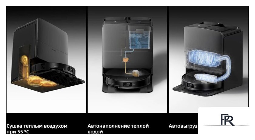 Робот-пылесос Roborock Saros 20 S2052-02 (черный) - Изображение №7 — Интернет-магазин ПроЗаказ