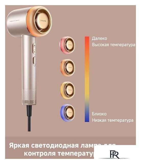 Фен Dreame Hairdryer Gusto AHG40A (розовый) - Изображение №10 — Интернет-магазин ПроЗаказ