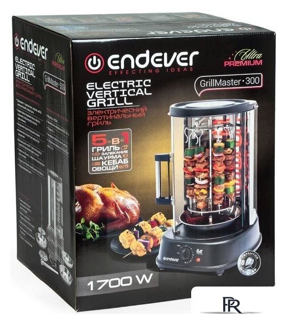 Электрошашлычница Endever Grillmaster-300 - Изображение №10 — Интернет-магазин ПроЗаказ