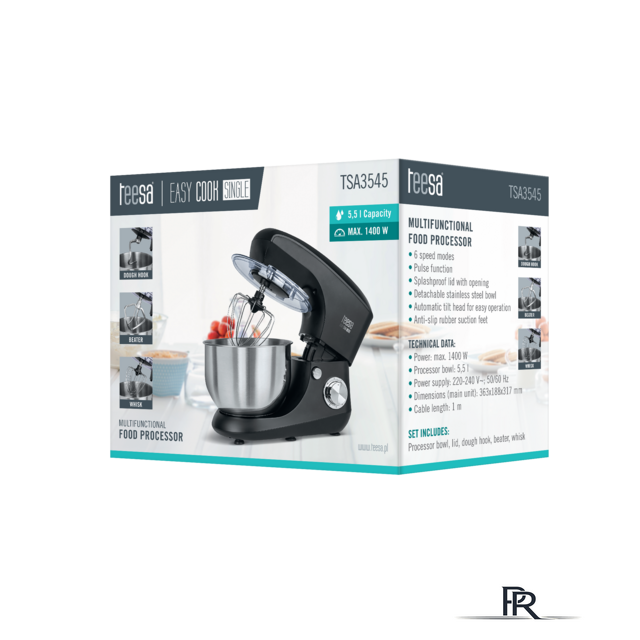 Планетарный миксер Teesa Easy Cook Single TSA3545W - Изображение №4 — Интернет-магазин ПроЗаказ