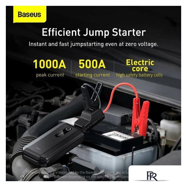 Портативное пусковое устройство Baseus CGNL020101 (черный) - Изображение №5 — Интернет-магазин ПроЗаказ