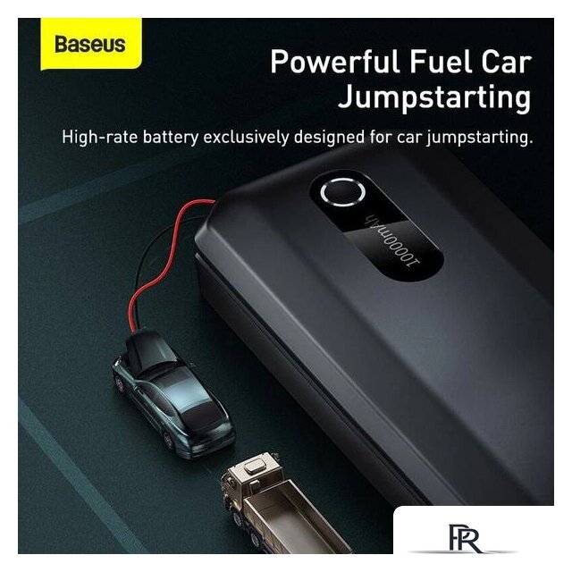 Портативное пусковое устройство Baseus CGNL020101 (черный) - Изображение №3 — Интернет-магазин ПроЗаказ