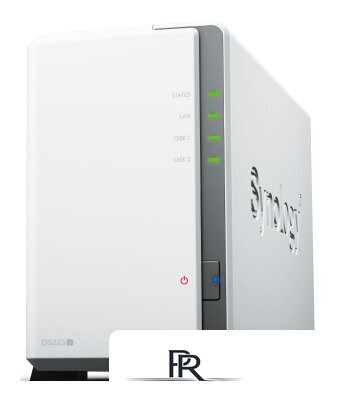Сетевой накопитель Synology DiskStation DS223j - Изображение №1 — Интернет-магазин ПроЗаказ