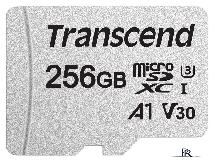 Карта памяти Transcend microSDXC 300S 256GB (с адаптером) - Изображение №2 — Интернет-магазин ПроЗаказ