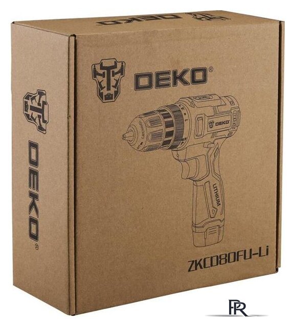 Дрель-шуруповерт Deko ZKCD80FU-Li SET 1 063-4127 (с 1-им АКБ) - Изображение №6 — Интернет-магазин ПроЗаказ