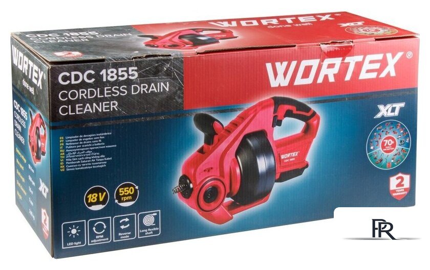 Прочистная машинка Wortex CDC 1855 (без АКБ) - Изображение №8 — Интернет-магазин ПроЗаказ