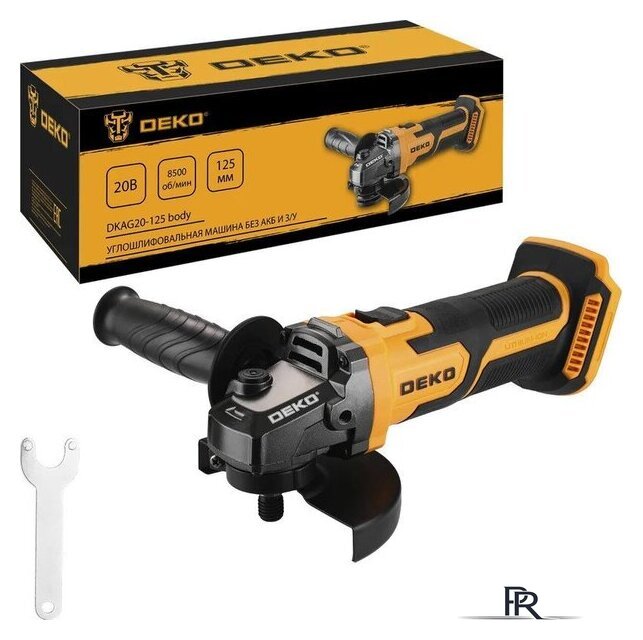 Угловая шлифмашина Deko DKAG20-125 063-2155 (без АКБ) - Изображение №1 — Интернет-магазин ПроЗаказ