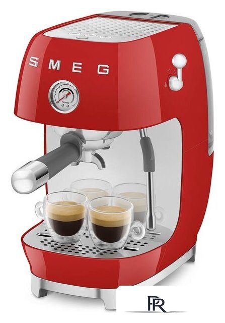 Рожковая кофеварка Smeg ECF03RDEU - Изображение №6 — Интернет-магазин ПроЗаказ
