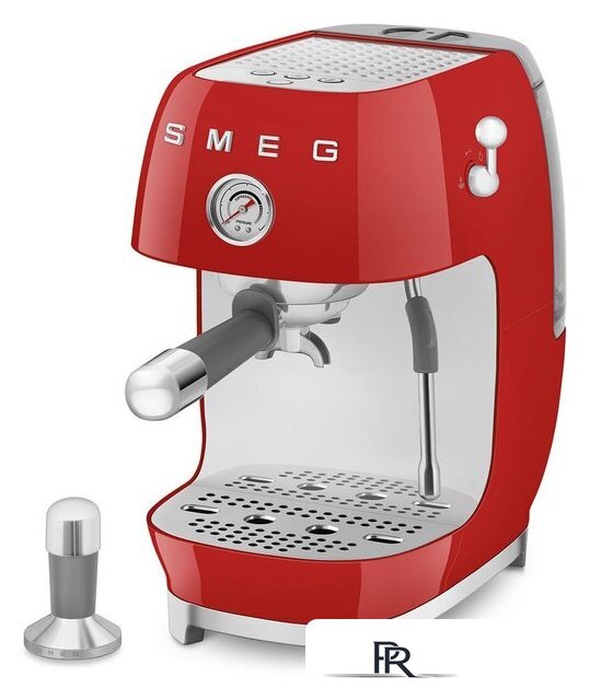Рожковая кофеварка Smeg ECF03RDEU - Изображение №4 — Интернет-магазин ПроЗаказ
