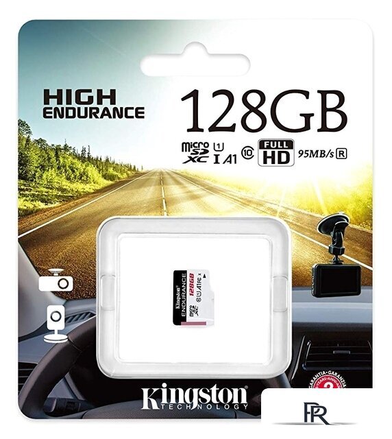 Карта памяти Kingston High Endurance microSDXC 128GB - Изображение №3 — Интернет-магазин ПроЗаказ