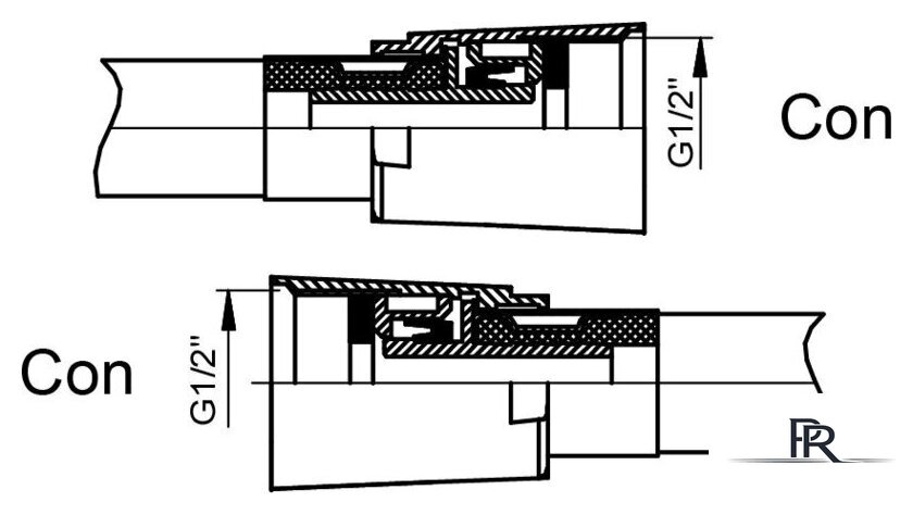 Душевая система  Rubineta Thermo-3F-Olo SQ 625040 - Изображение №10 — Интернет-магазин ПроЗаказ