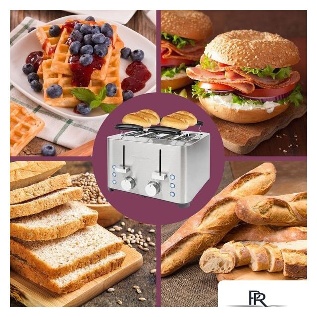 Тостер ProfiCook PC-TA 1252 Edelstahl 501252 - Изображение №9 — Интернет-магазин ПроЗаказ