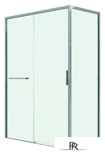 Душевой уголок Grossman Style 130x100x195 120.K33.05.1310.10.00 (хром/стекло прозрачное) - Изображение №1 — Интернет-магазин ПроЗаказ