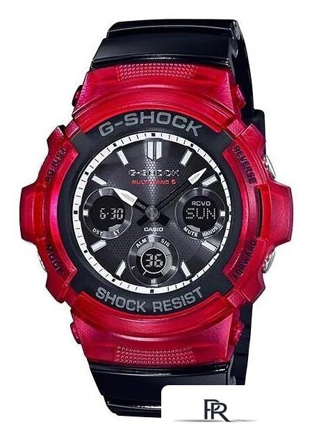 Наручные часы Casio G-Shock AWG-M100SRB-4A - Изображение №1 — Интернет-магазин ПроЗаказ