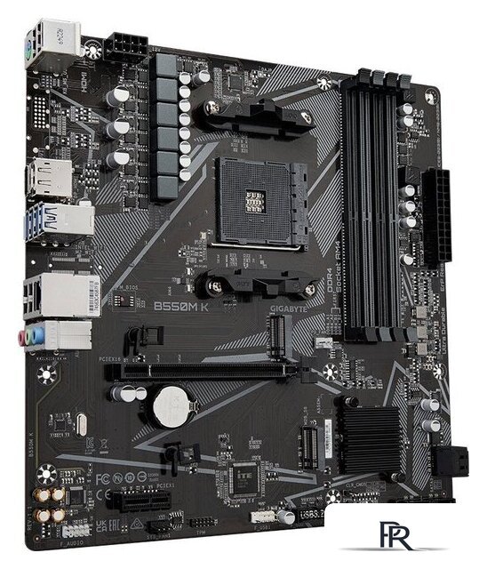 Материнская плата Gigabyte B550M K (rev. 1.1) - Изображение №2 — Интернет-магазин ПроЗаказ