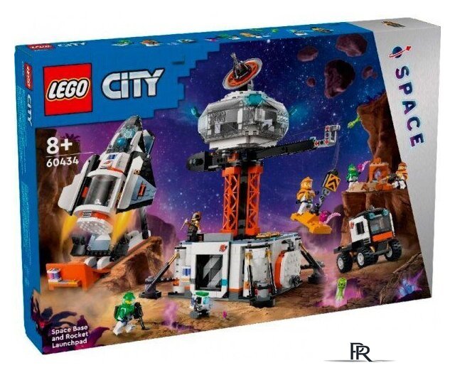 Конструктор LEGO City 60434 Космическая база и площадка для ракет - Изображение №1 — Интернет-магазин ПроЗаказ