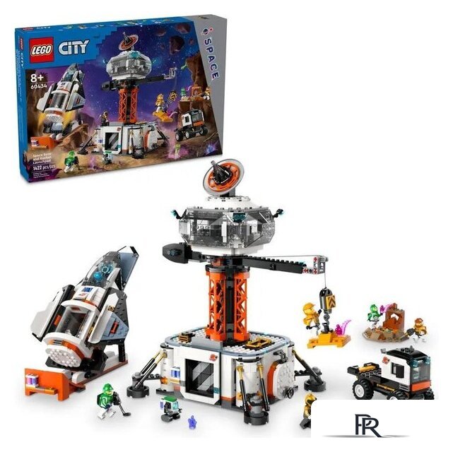 Конструктор LEGO City 60434 Космическая база и площадка для ракет - Изображение №2 — Интернет-магазин ПроЗаказ