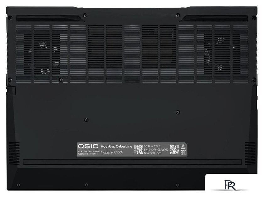 Игровой ноутбук OSiO CyberLine C160i-003 - Изображение №8 — Интернет-магазин ПроЗаказ