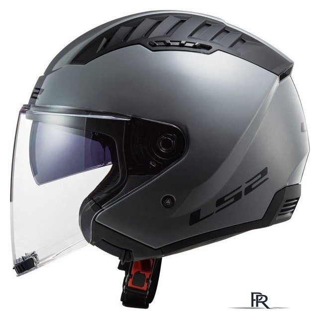 Мотошлем LS2 OF600 Copter 2 (M, серый матовый) - Изображение №6 — Интернет-магазин ПроЗаказ