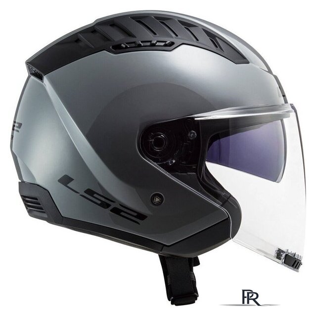 Мотошлем LS2 OF600 Copter 2 (M, серый матовый) - Изображение №7 — Интернет-магазин ПроЗаказ