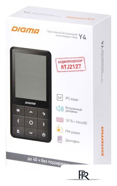 Плеер MP3 Digma Y4 16GB (черный) - Изображение №10 — Интернет-магазин ПроЗаказ