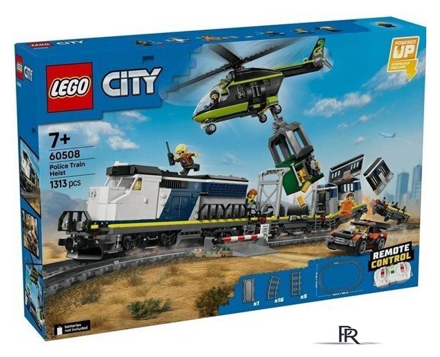 Конструктор LEGO City 60508 Ограбление полицейского поезда - Изображение №1 — Интернет-магазин ПроЗаказ
