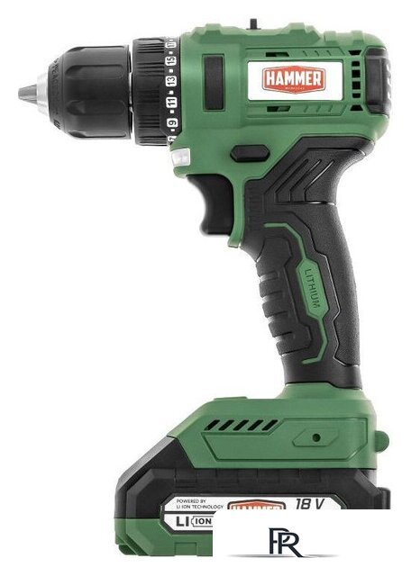 Дрель-шуруповерт Hammer ACD18BLC (с 2-мя АКБ, кейс) - Изображение №3 — Интернет-магазин ПроЗаказ