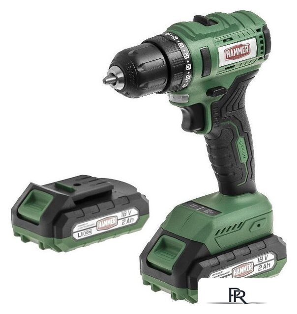 Дрель-шуруповерт Hammer ACD18BLC (с 2-мя АКБ, кейс) - Изображение №2 — Интернет-магазин ПроЗаказ