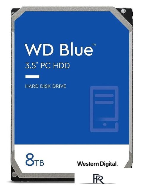 Жесткий диск WD Blue 8TB WD80EAAZ - Изображение №1 — Интернет-магазин ПроЗаказ