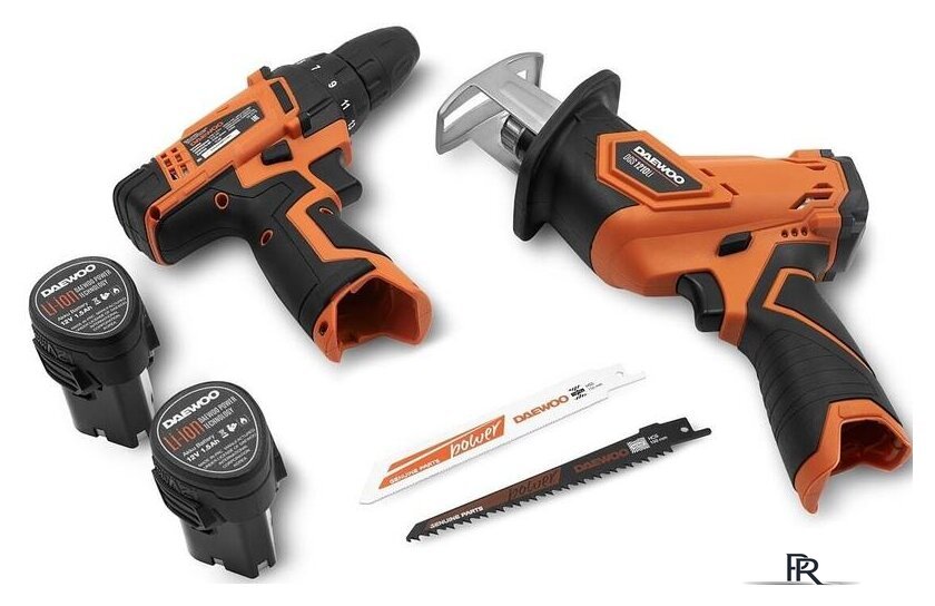  Daewoo Power DGA 1220Li SET (шуруповерт, сабельная пила, 2 АКБ, сумка) - Изображение №2 — Интернет-магазин ПроЗаказ