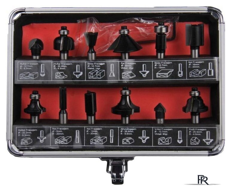 Набор фрез Sturm 9016-RB-S8-12-3 - Изображение №1 — Интернет-магазин ПроЗаказ