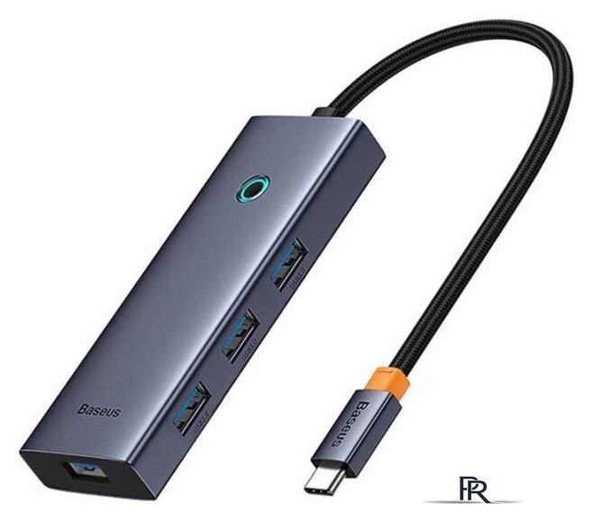 Док-станция Baseus Flite Series 4-Port USB-C Hub B00052809813-00 - Изображение №1 — Интернет-магазин ПроЗаказ