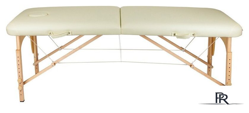 Массажный стол Atlas Sport складной 2-с деревянный 70 см (бежевый) - Изображение №3 — Интернет-магазин ПроЗаказ